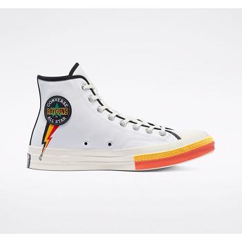 Converse Roswell Rayguns Chuck 70 Hi Biele - Damske Vysoké Tenisky